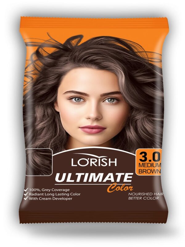 Lorish Brown Hair Color Dye Pakistan