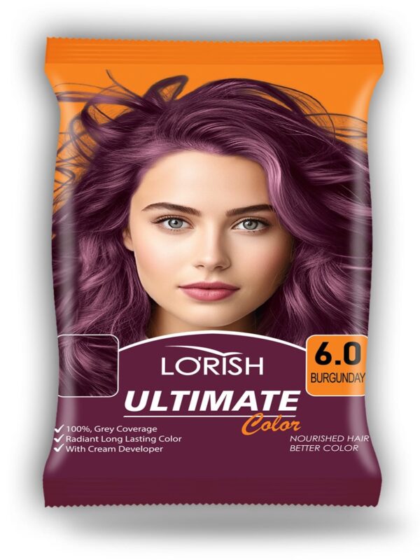 Lorish Burgundy Hair Color Pakistan